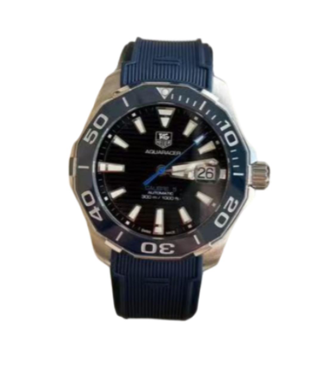 TAG HEUER Серебряные часы, фото 1