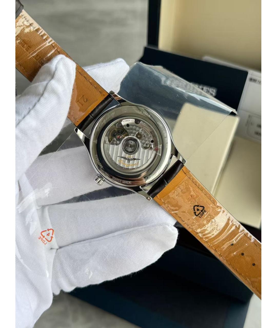 LONGINES Серебряные часы, фото 7