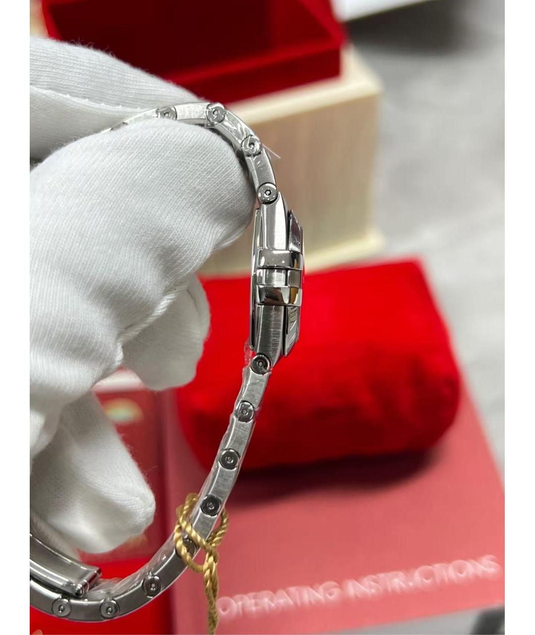 OMEGA Серебряные часы, фото 6