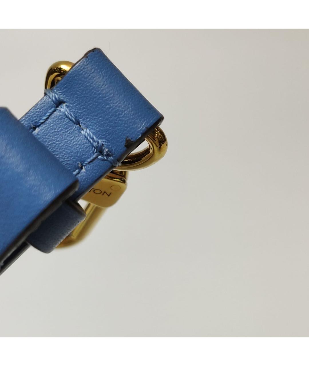 LOUIS VUITTON Коричневая кожаная сумка тоут, фото 6