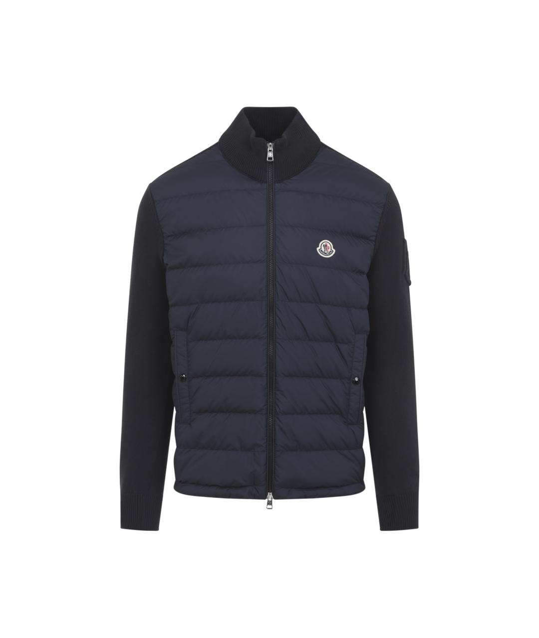 MONCLER Синяя хлопковая куртка, фото 5