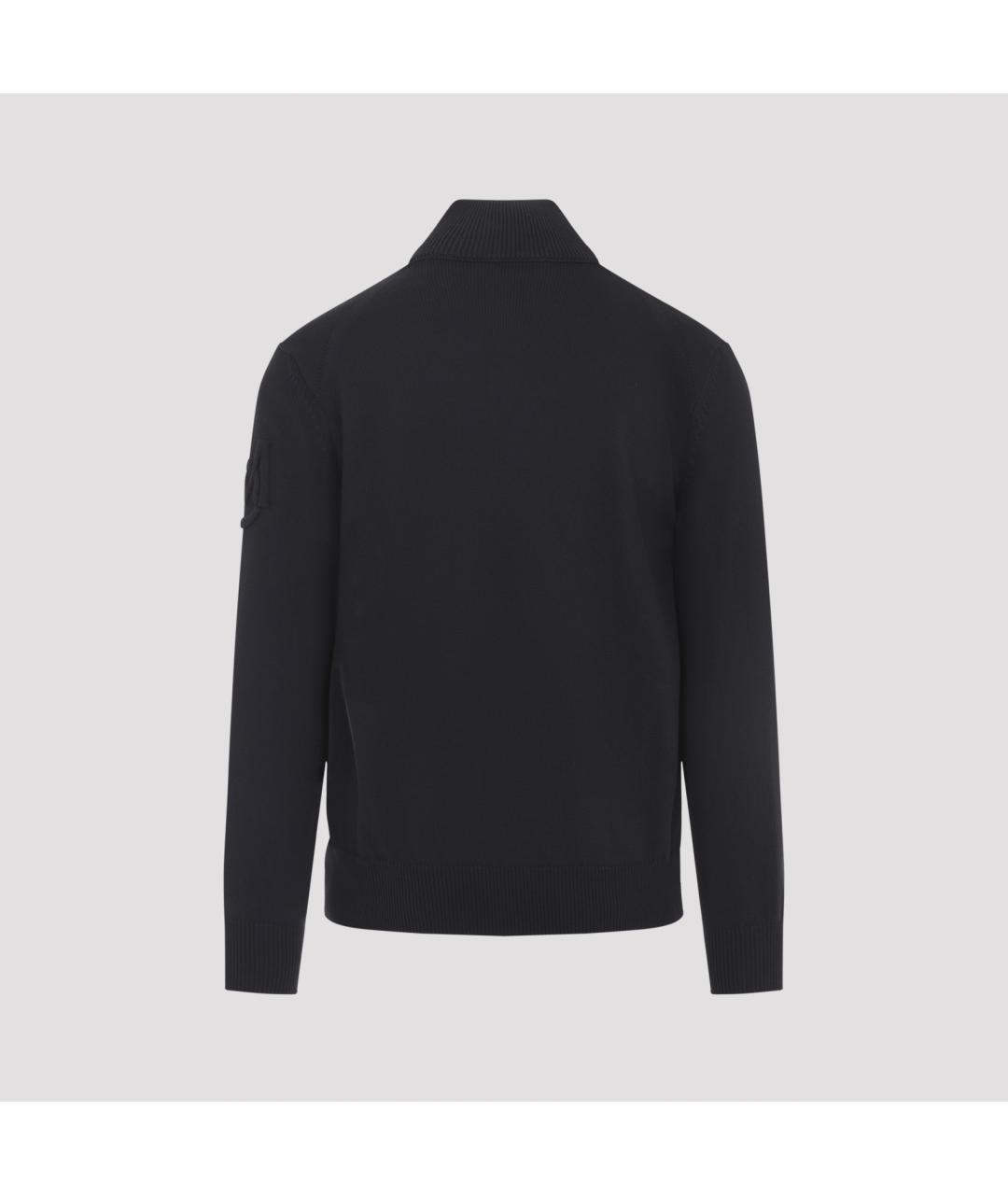 MONCLER Синяя хлопковая куртка, фото 2