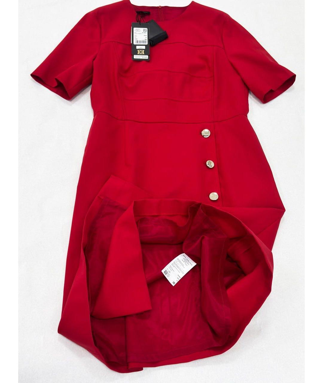 ESCADA Красное повседневное платье, фото 6