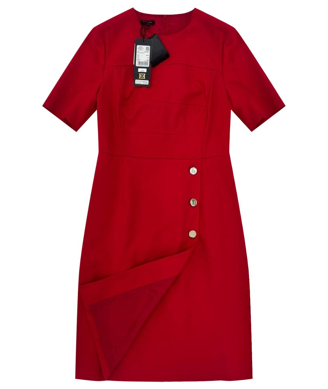 ESCADA Красное повседневное платье, фото 1