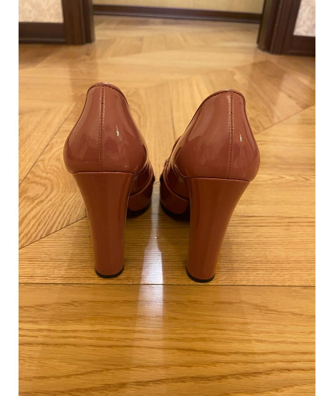 PRADA Мульти туфли из лакированной кожи, фото 4