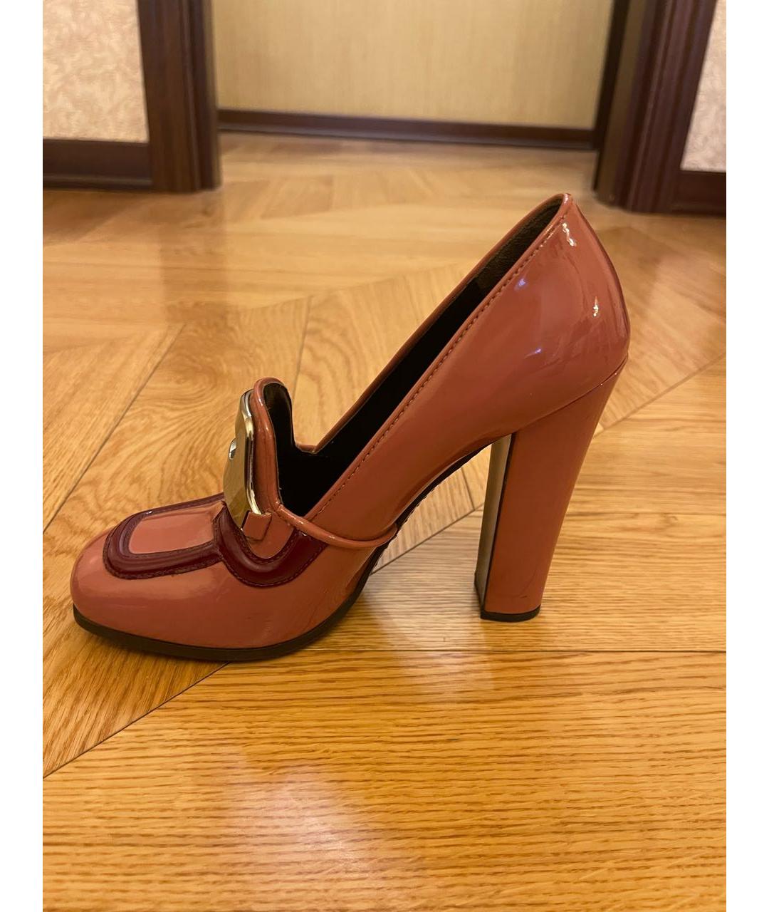 PRADA Мульти туфли из лакированной кожи, фото 8