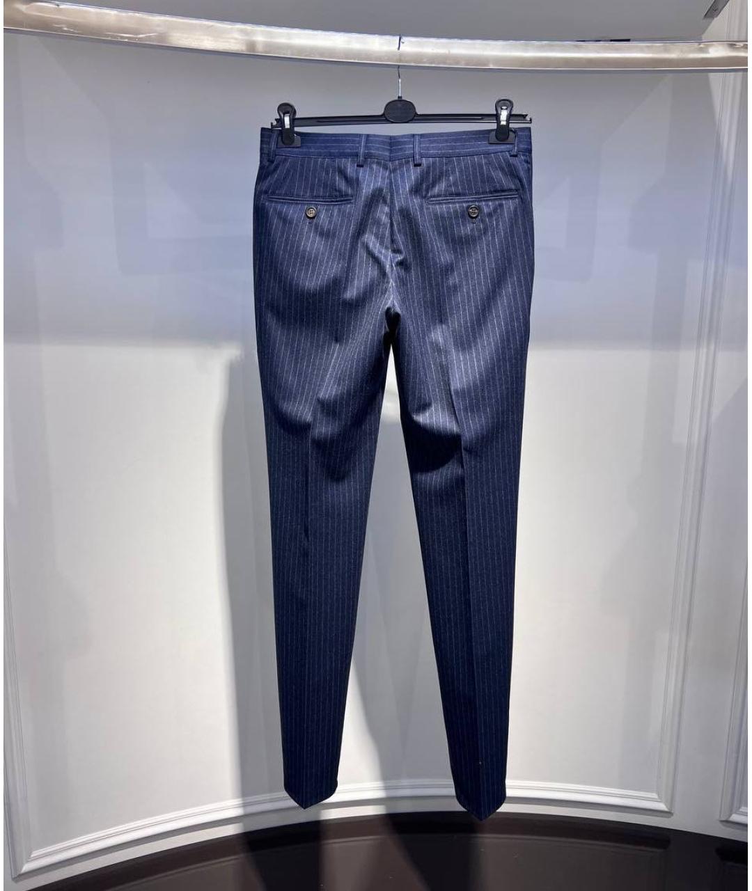 BRUNELLO CUCINELLI Шерстяные классические брюки, фото 2