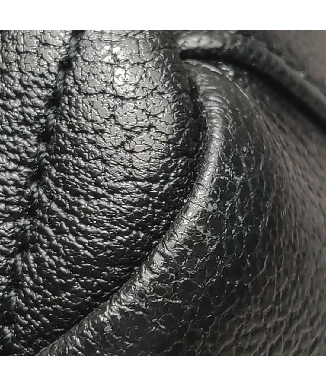 SAINT LAURENT Черная кожаная сумка через плечо, фото 7