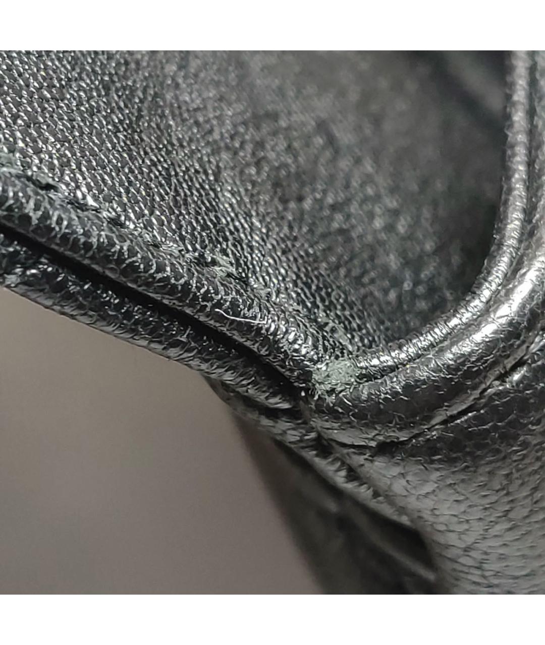 SAINT LAURENT Черная кожаная сумка через плечо, фото 8