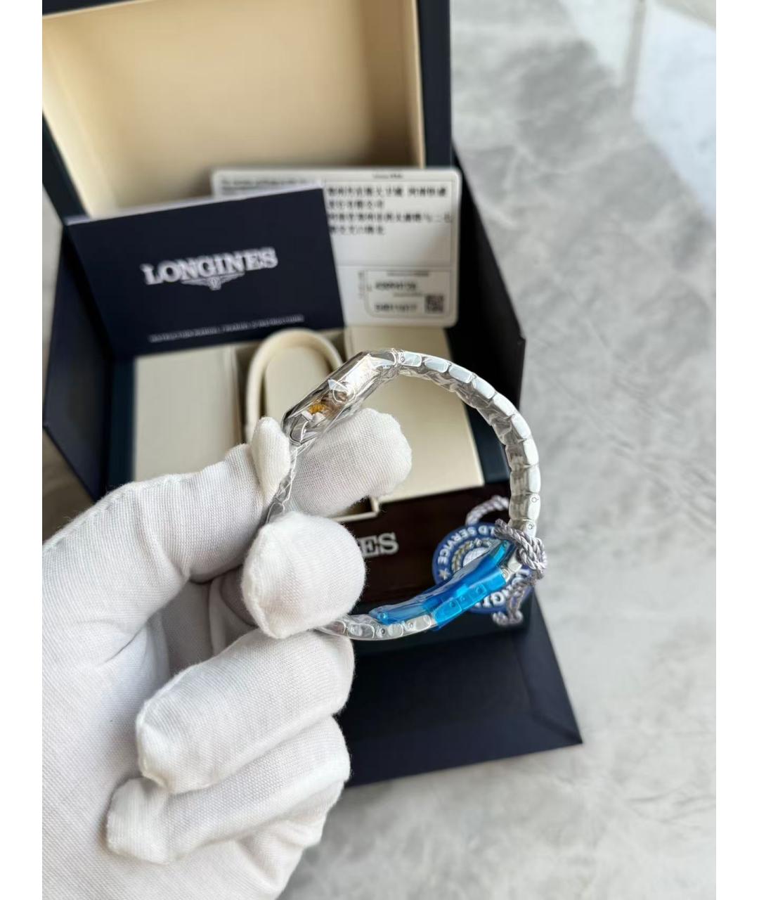 LONGINES Серебряные часы, фото 5
