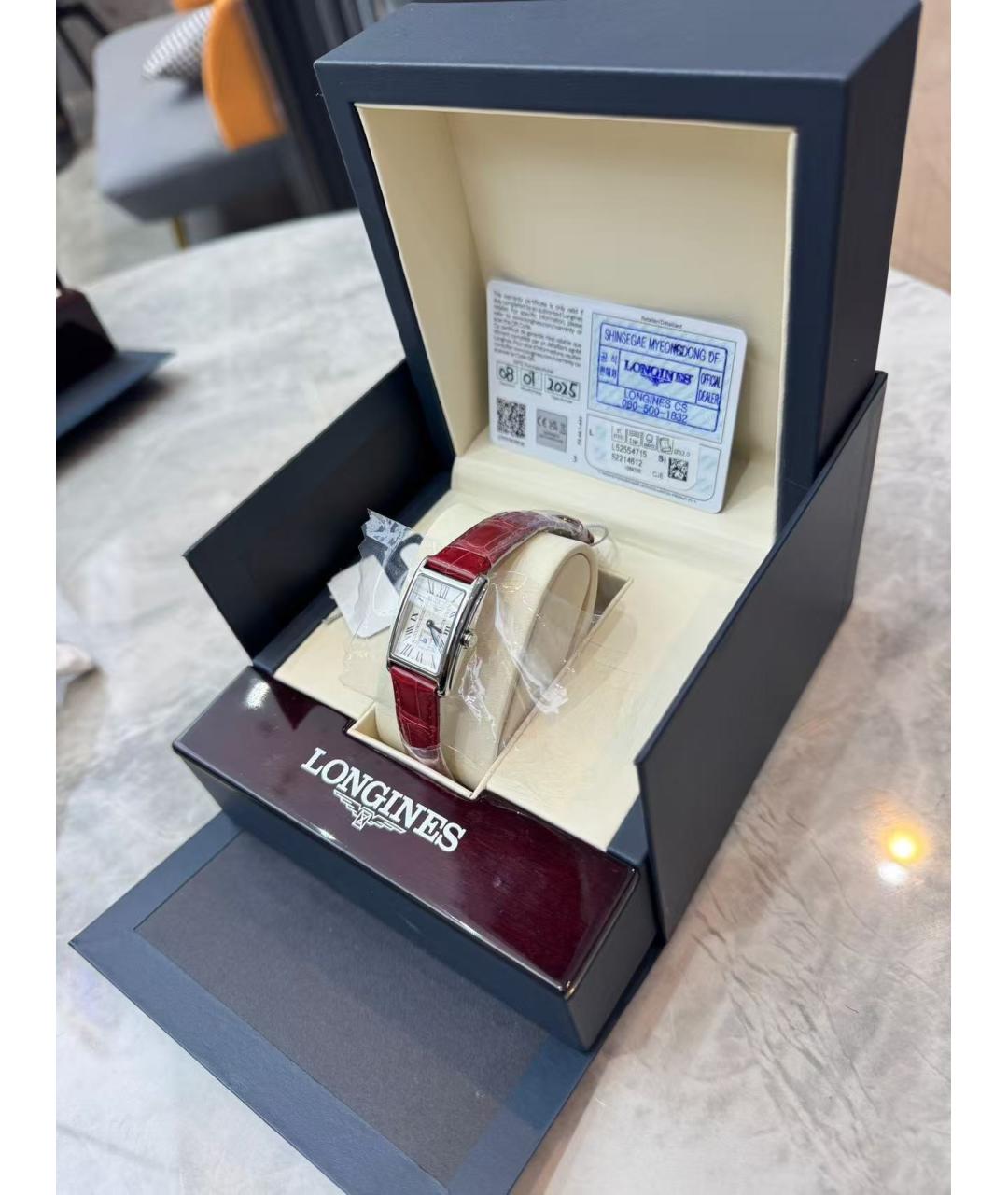 LONGINES Серебряные часы, фото 3