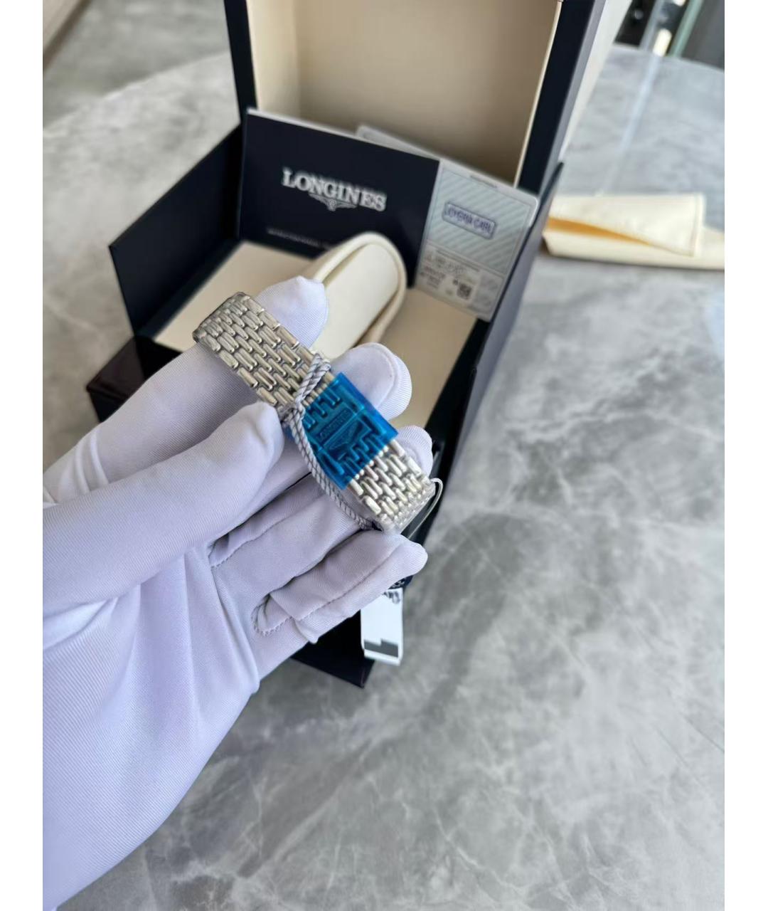 LONGINES Серебряные часы, фото 6