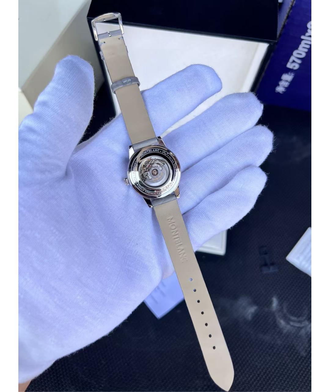 MONTBLANC Серебряные часы, фото 4
