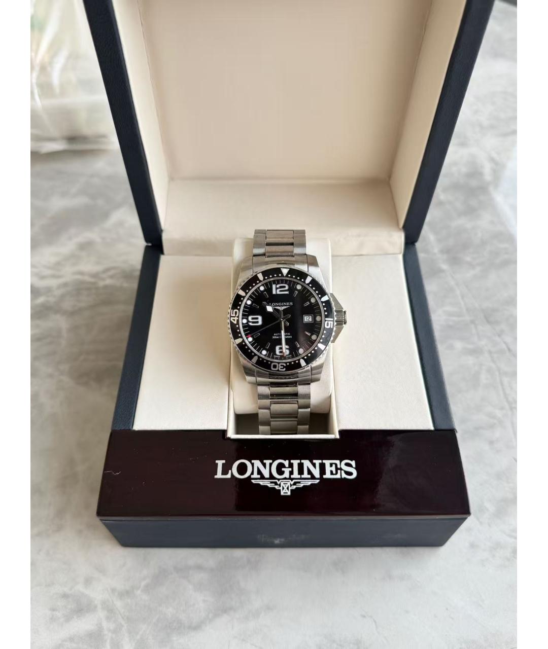 LONGINES Серебряные часы, фото 2