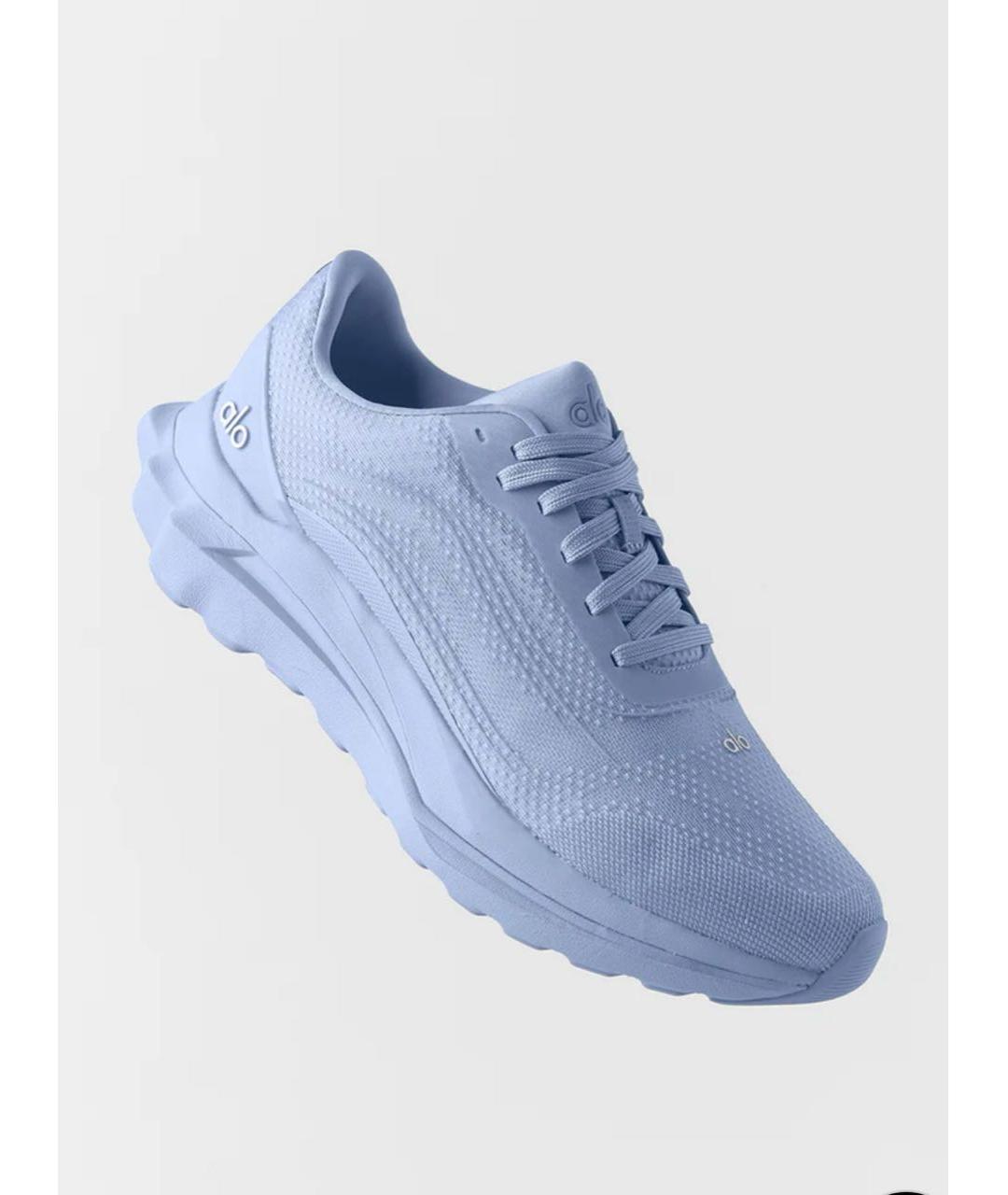 ALO YOGA Голубые текстильные кроссовки, фото 2