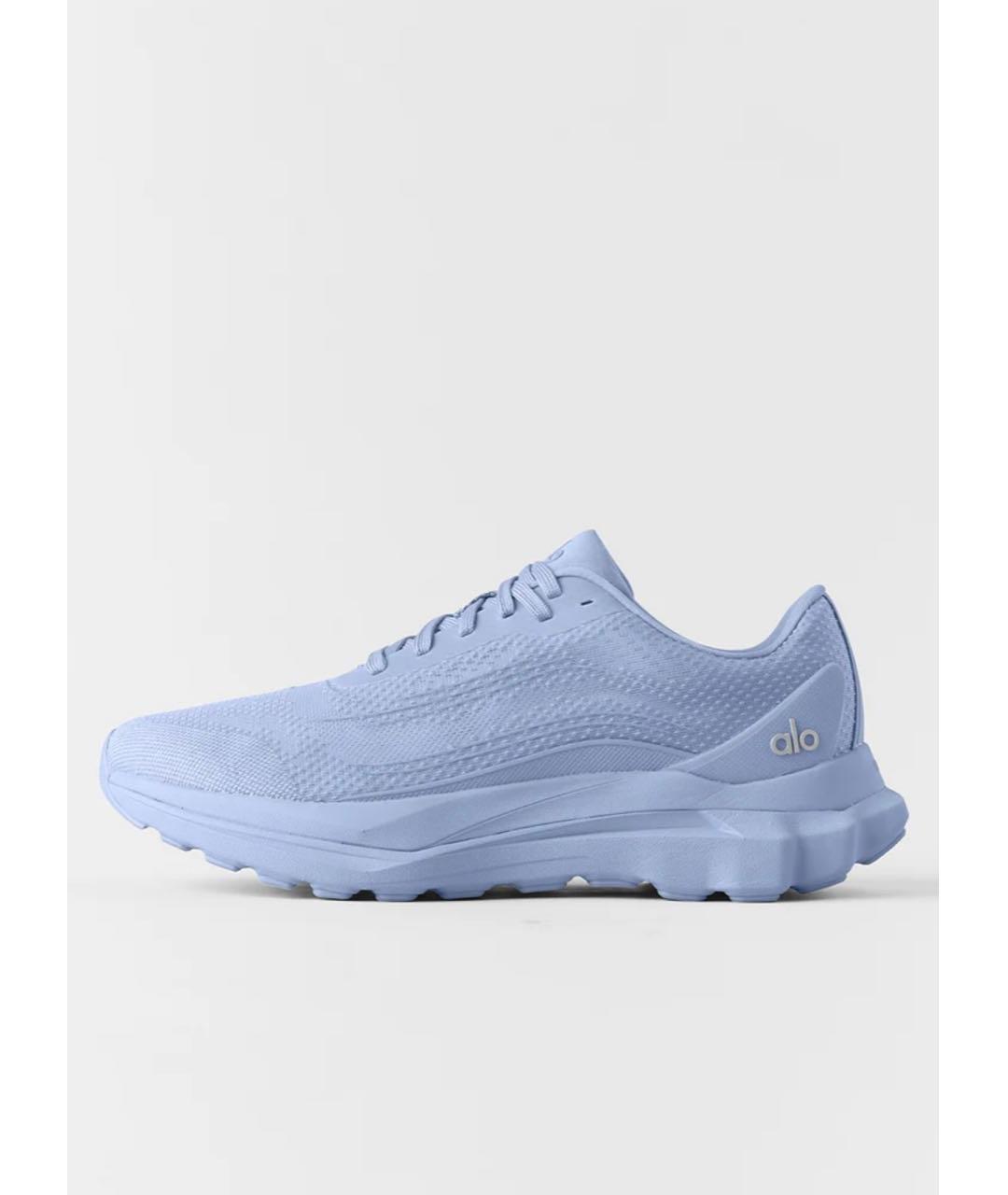 ALO YOGA Голубые текстильные кроссовки, фото 9