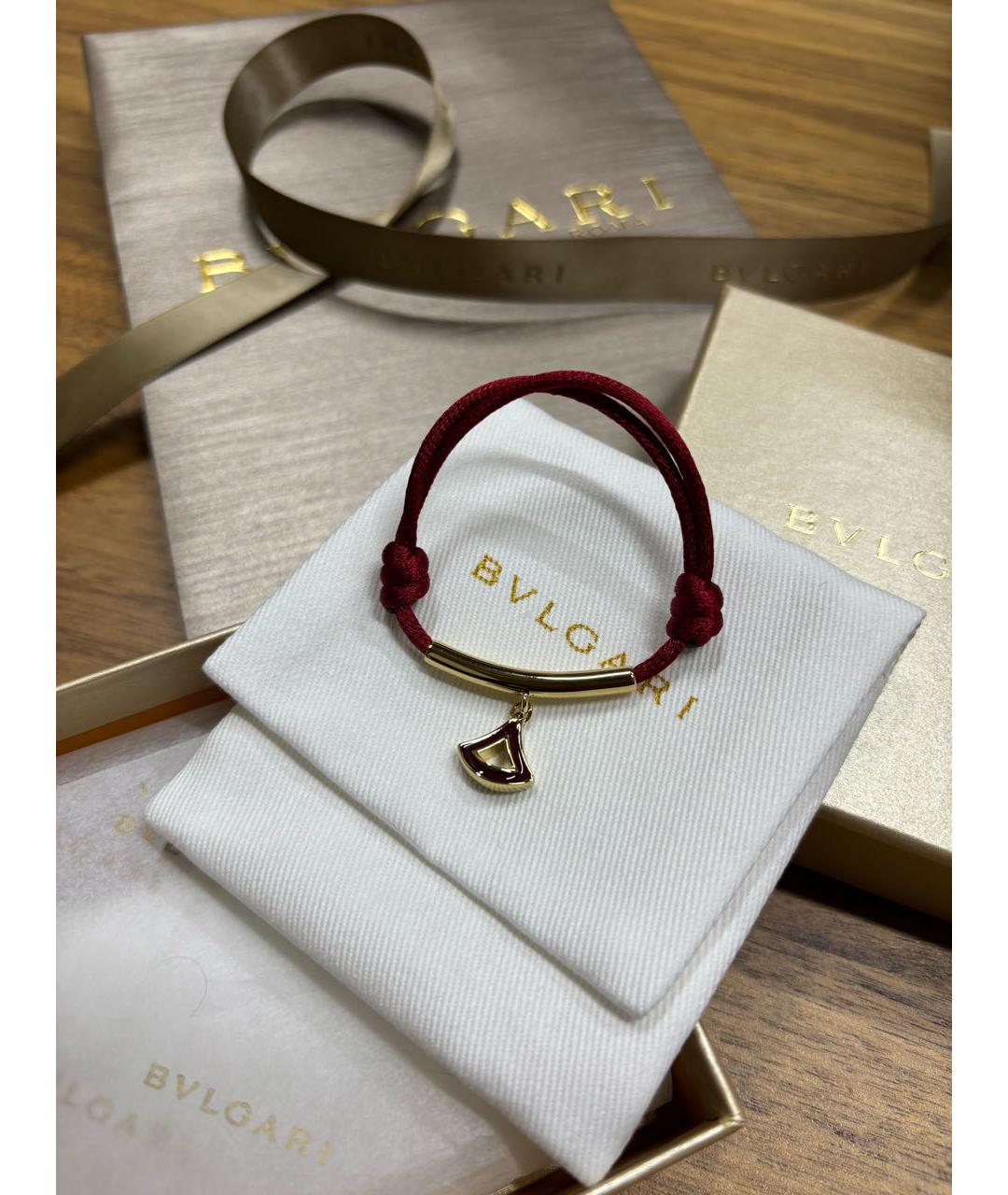 BVLGARI Красный браслет, фото 3