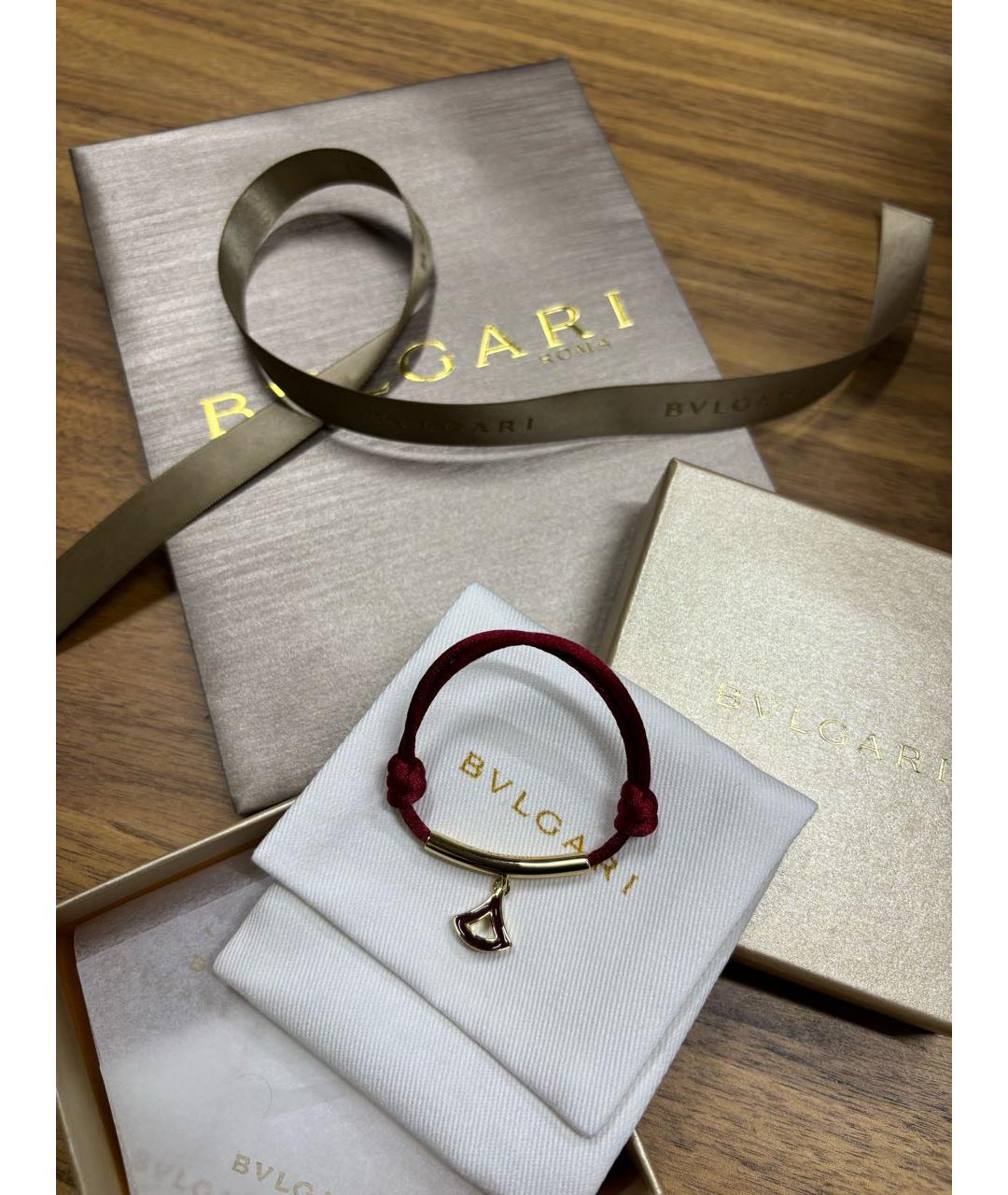BVLGARI Красный браслет, фото 2