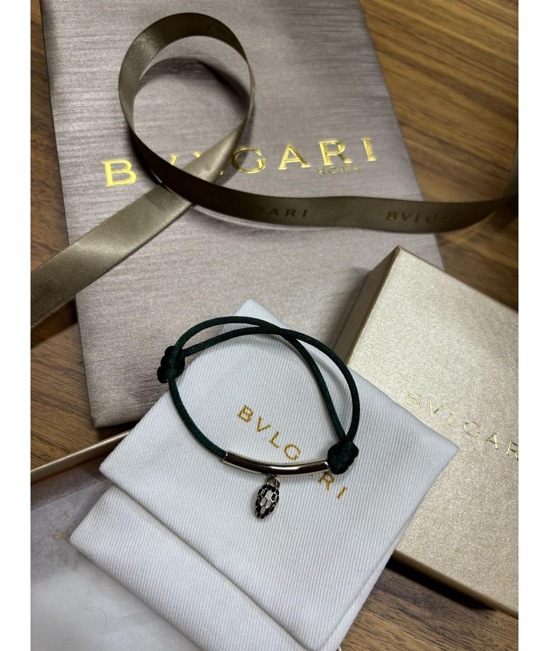 BVLGARI Зеленый браслет, фото 2