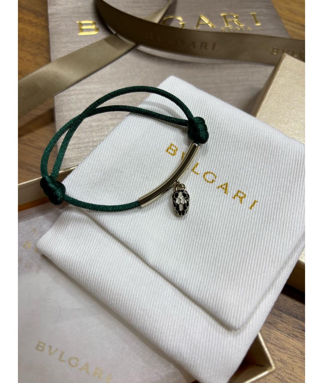BVLGARI Зеленый браслет, фото 4