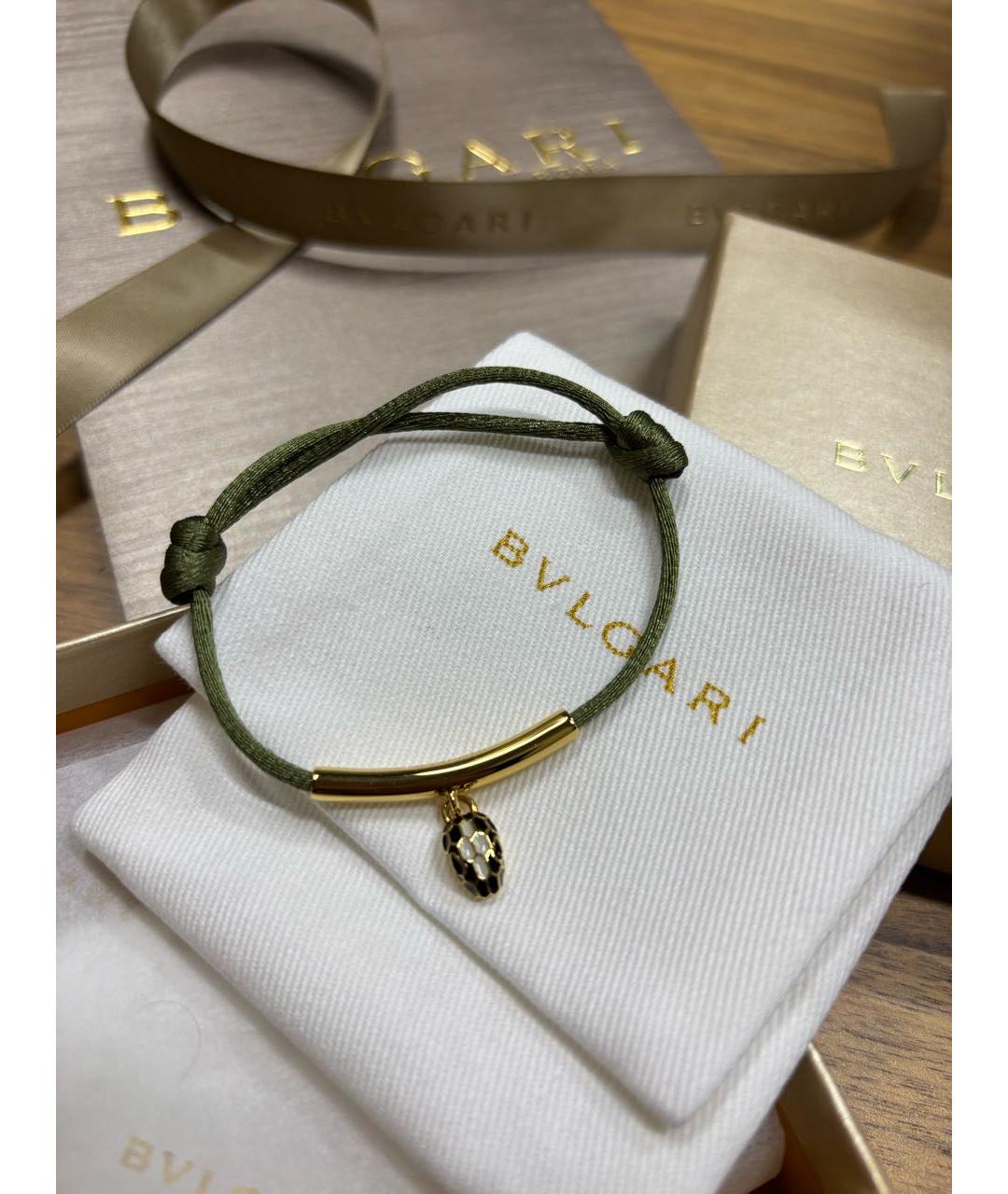 BVLGARI Хаки браслет, фото 3