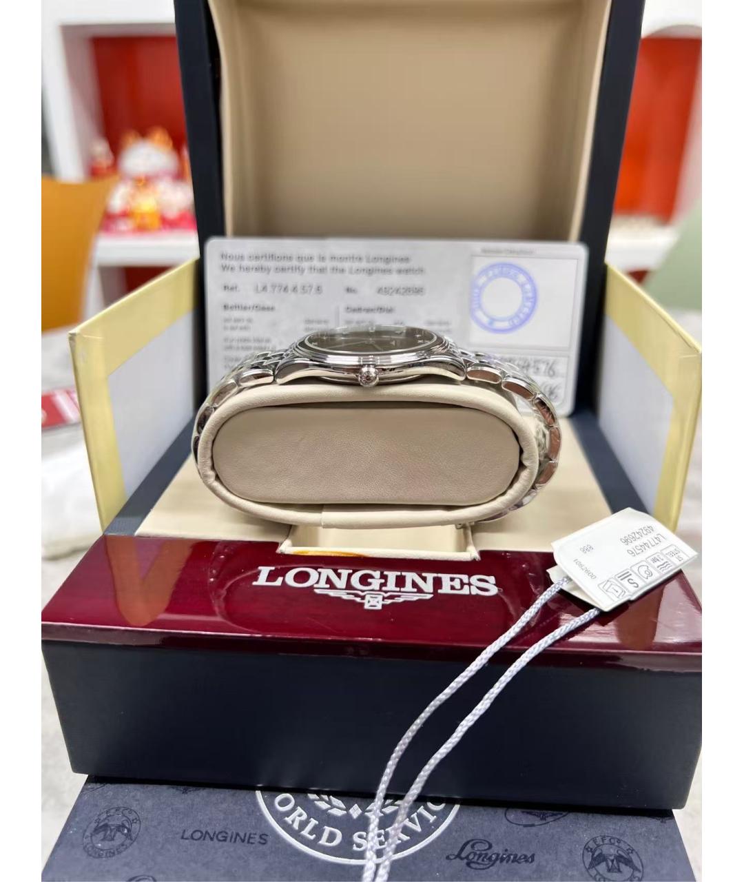 LONGINES Серебряные часы, фото 6