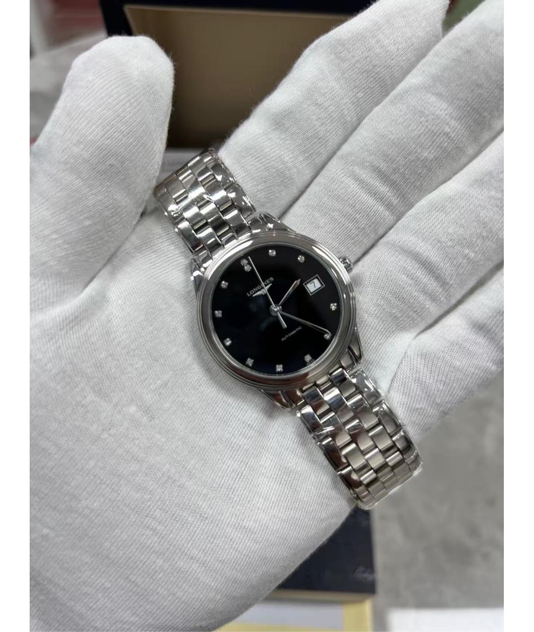 LONGINES Серебряные часы, фото 3