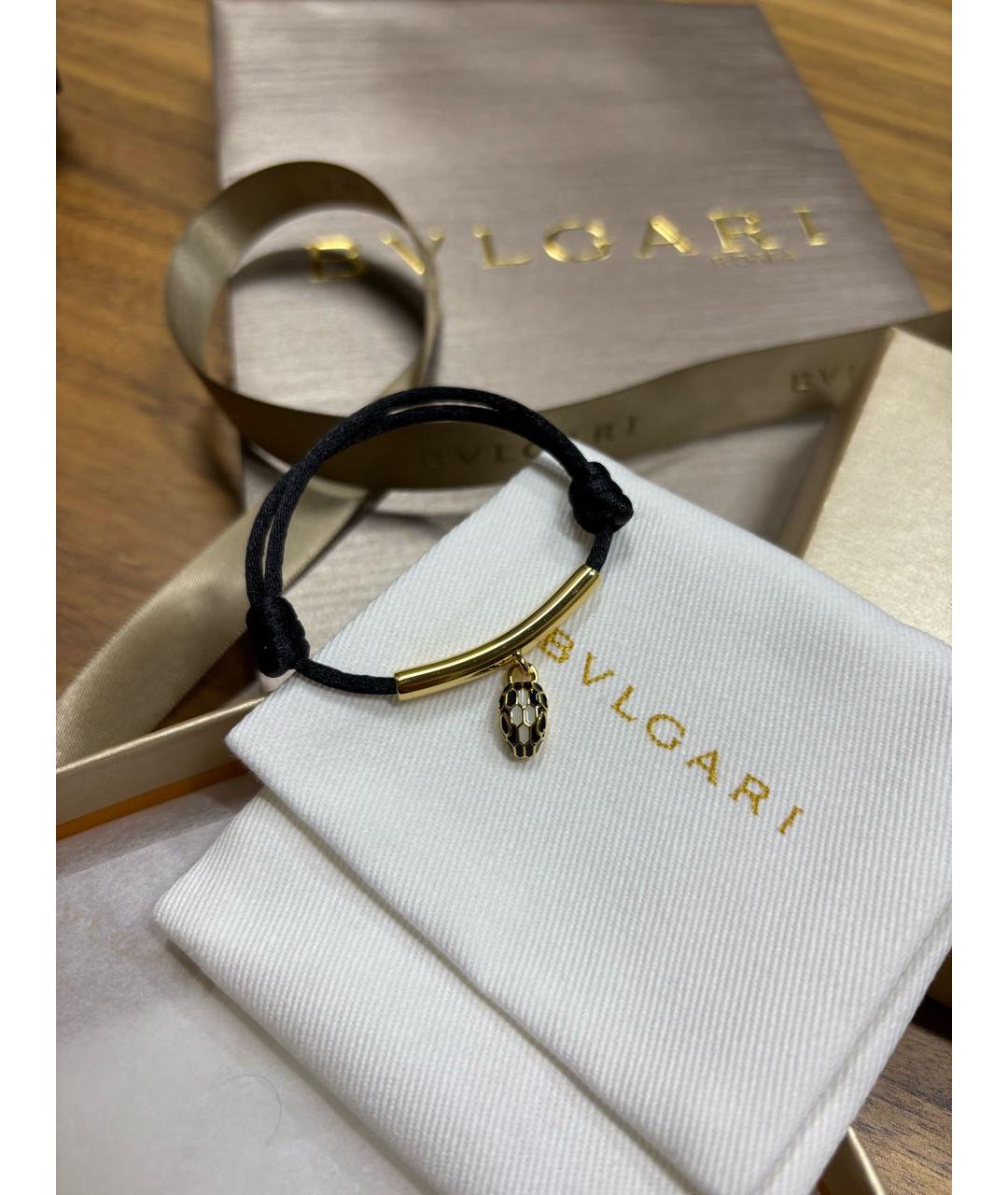 BVLGARI Черный браслет, фото 2