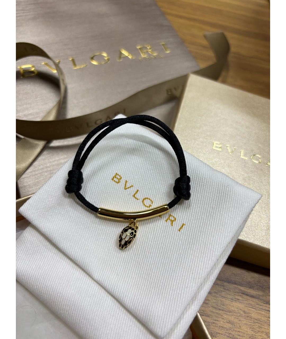 BVLGARI Черный браслет, фото 3