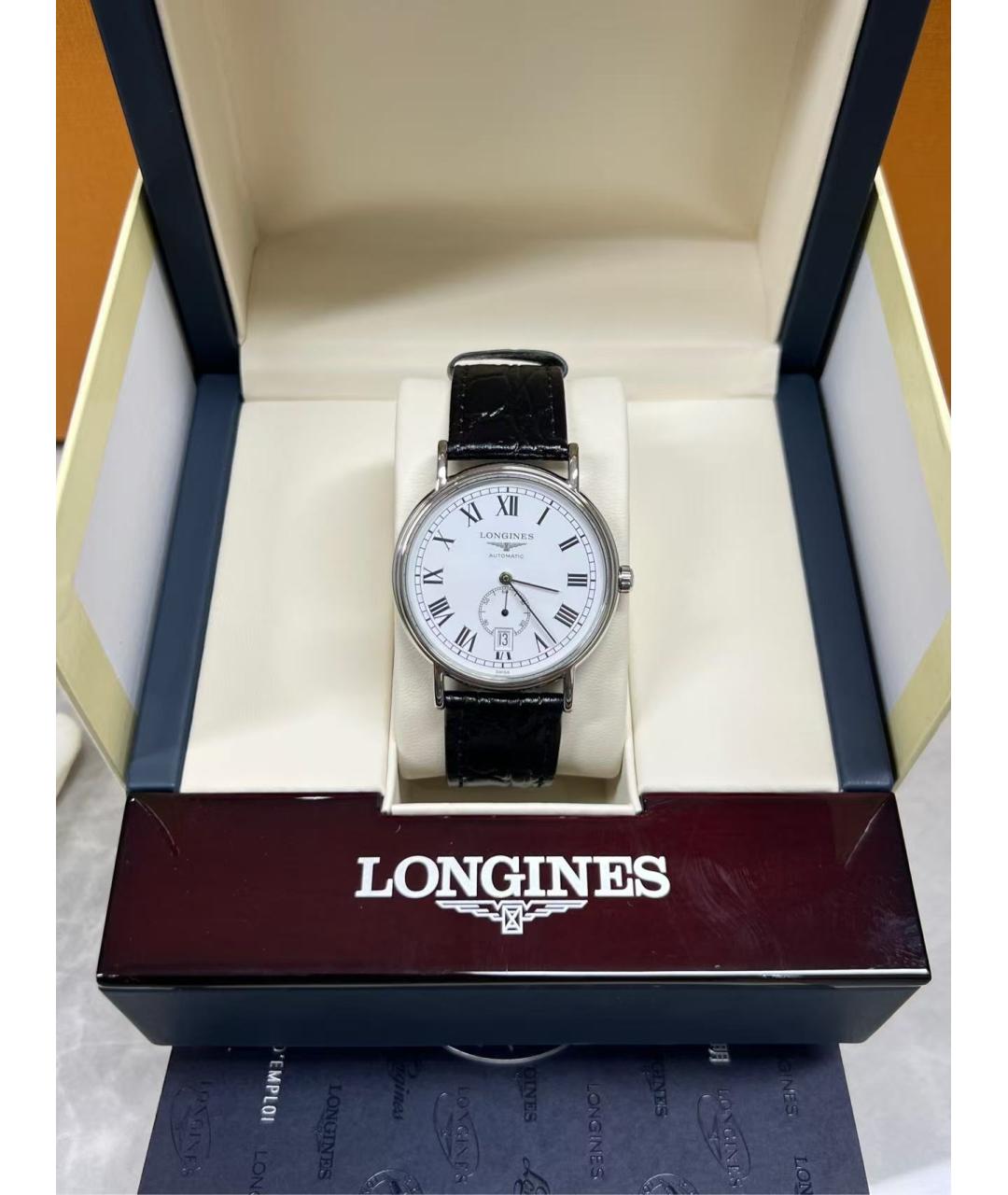 LONGINES Серебряные часы, фото 2