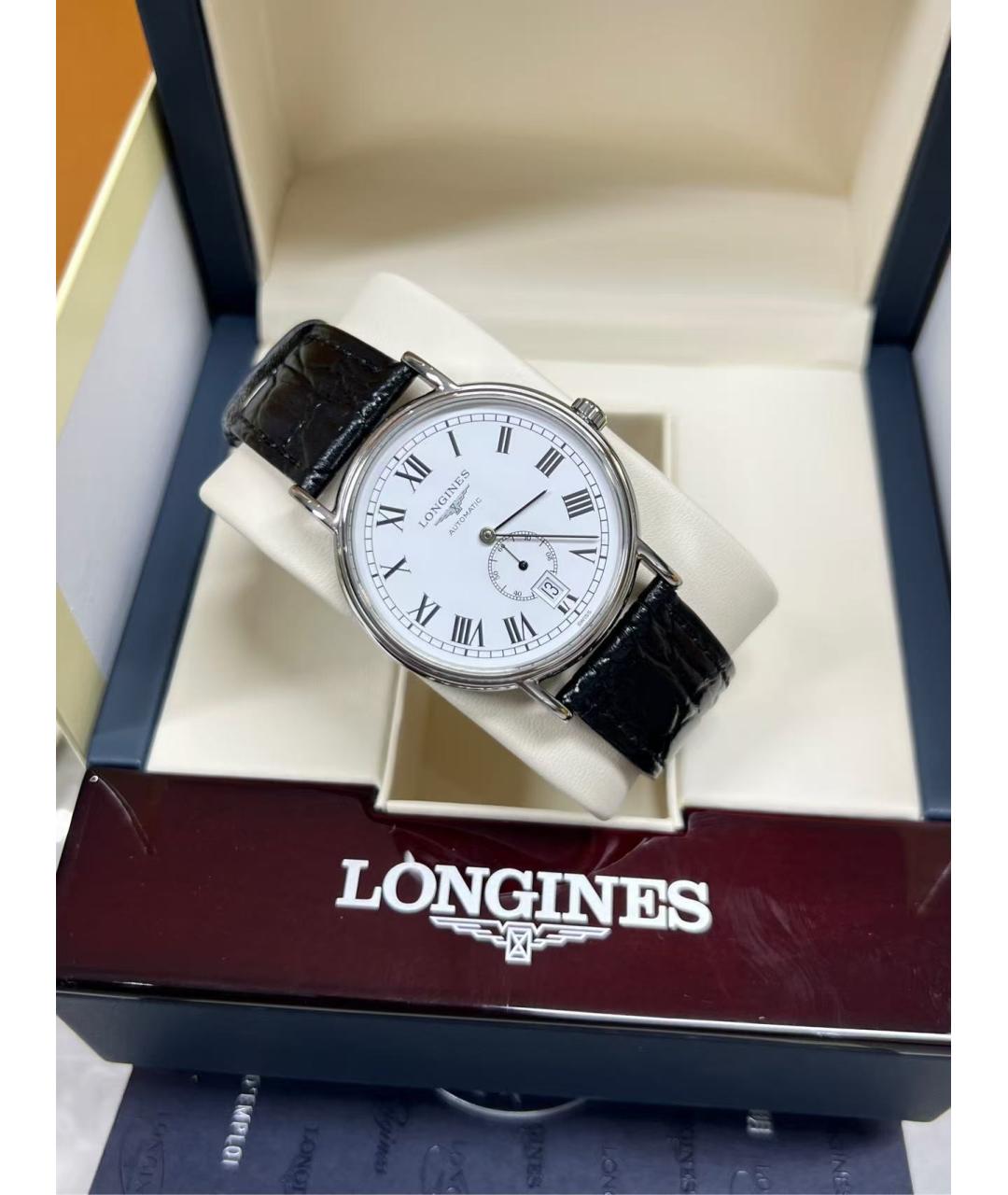 LONGINES Серебряные часы, фото 3