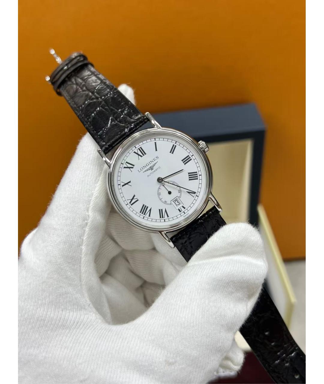 LONGINES Серебряные часы, фото 8