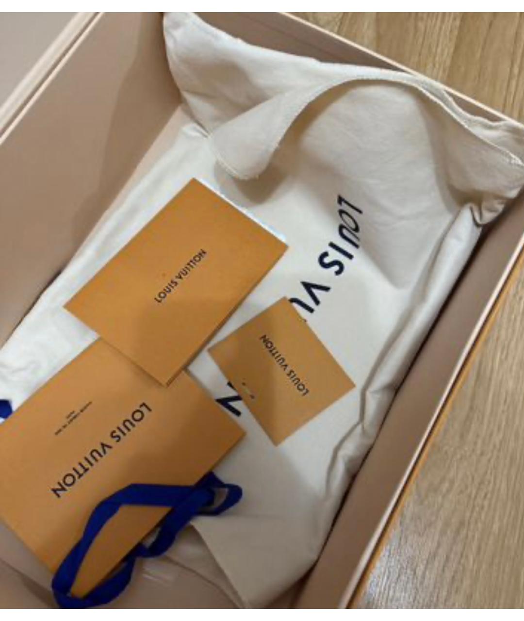 LOUIS VUITTON Коричневая сумка с короткими ручками, фото 5