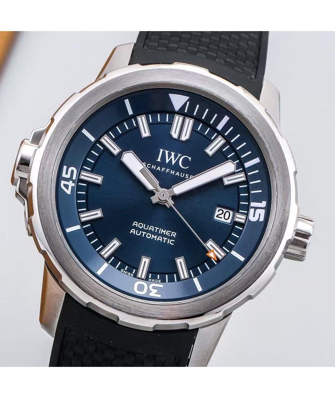 IWC Schaffhausen Серебряные часы, фото 3
