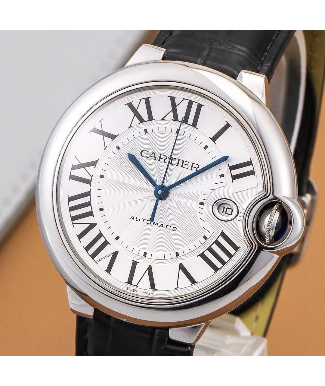 CARTIER Серебряные часы, фото 3