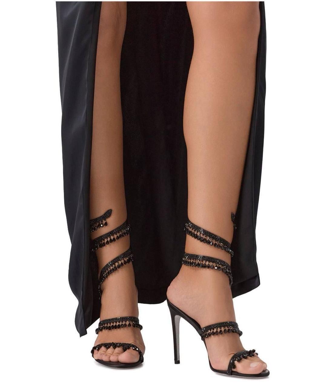 RENE CAOVILLA Черные кожаные туфли, фото 4