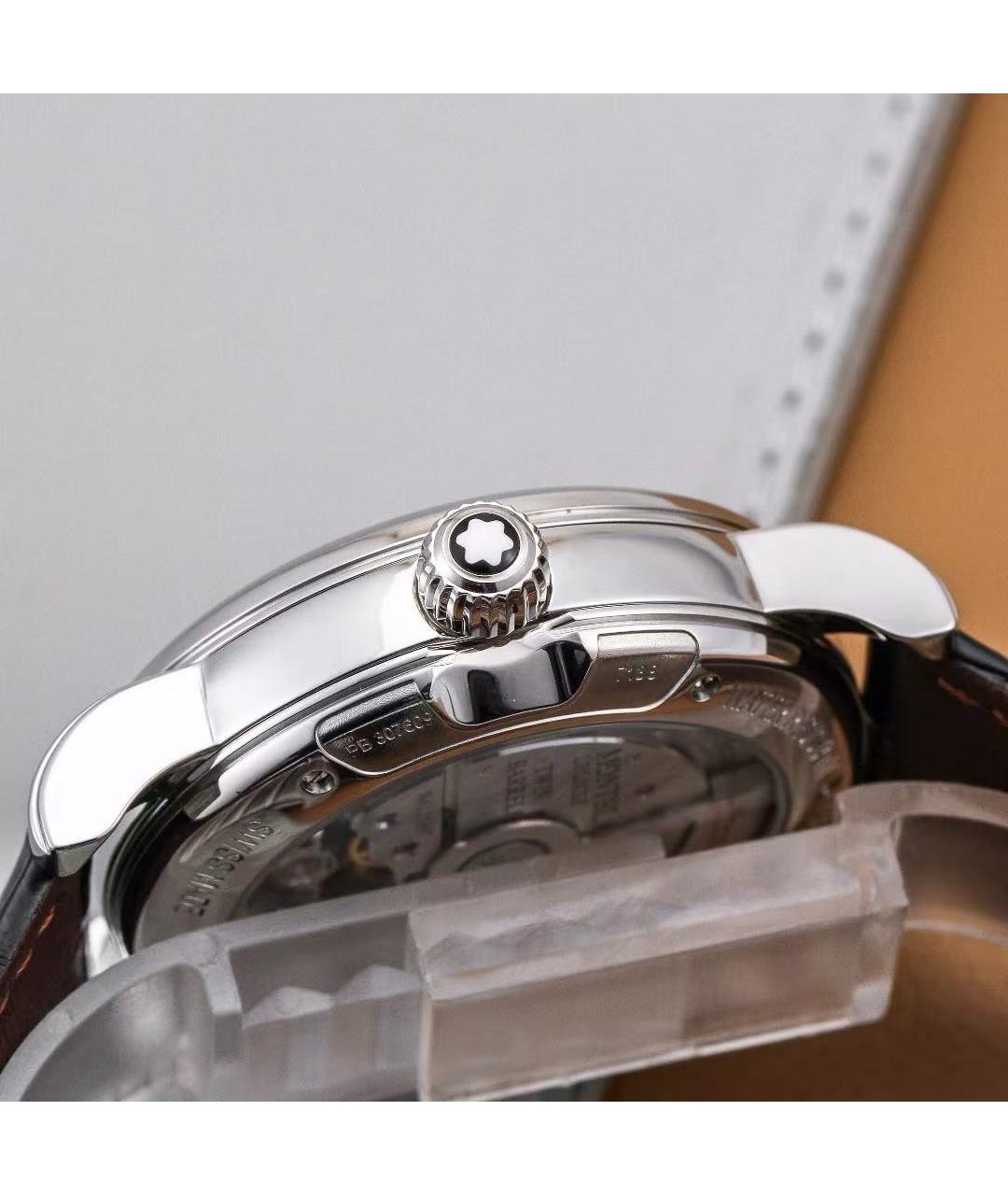 MONTBLANC Серебряные часы, фото 5