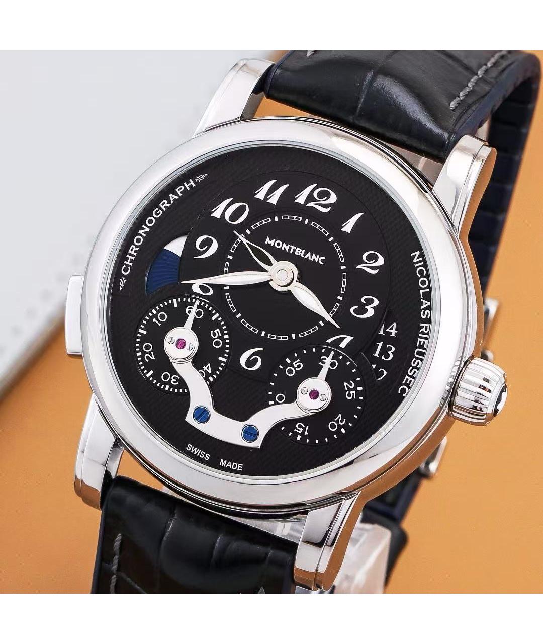 MONTBLANC Серебряные часы, фото 4