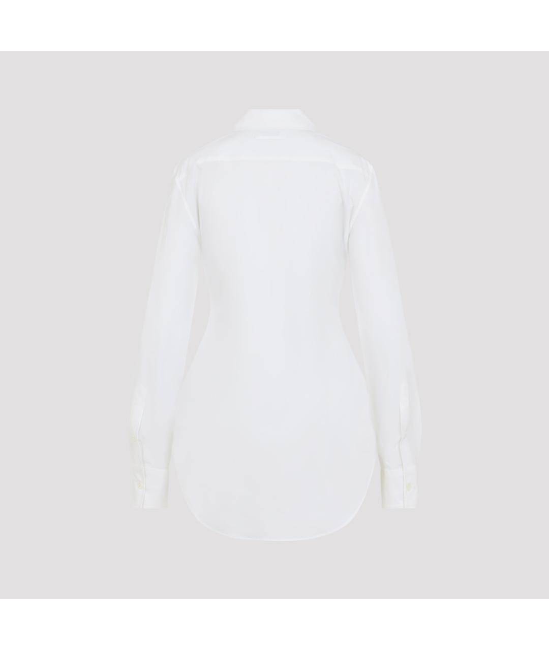 JEAN PAUL GAULTIER Белая хлопковая рубашка, фото 3