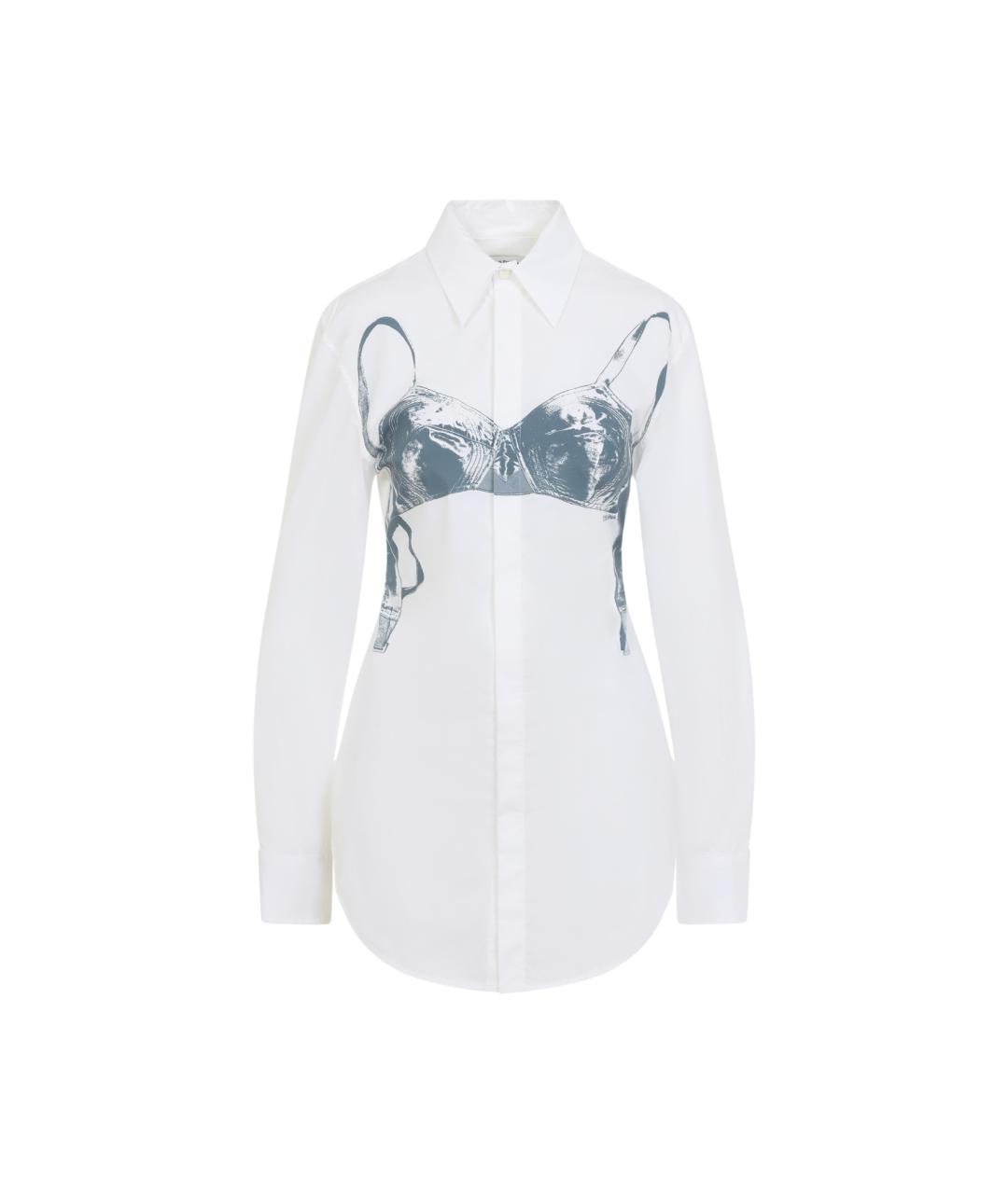 JEAN PAUL GAULTIER Голубая хлопковая рубашка, фото 1