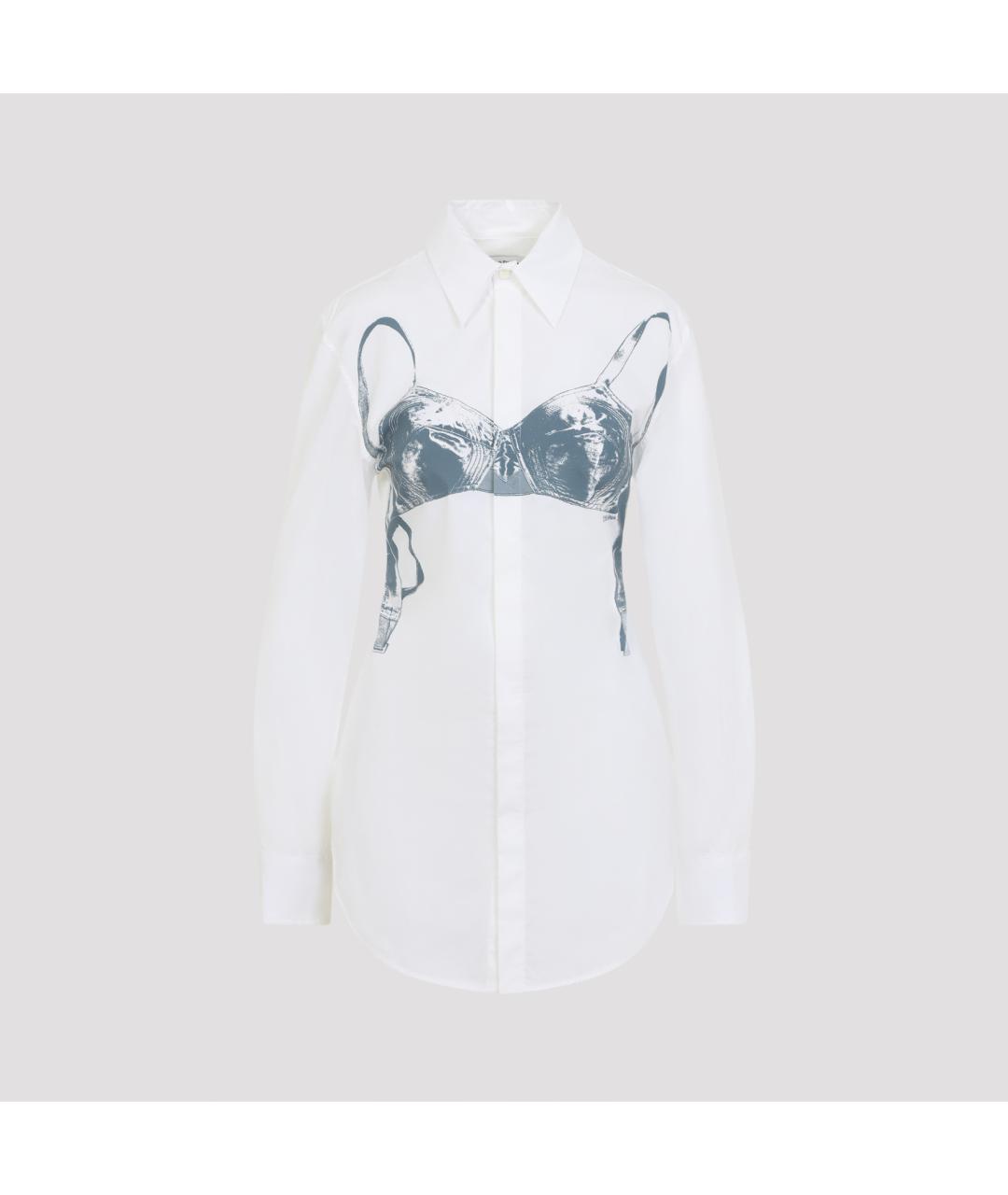 JEAN PAUL GAULTIER Голубая хлопковая рубашка, фото 2