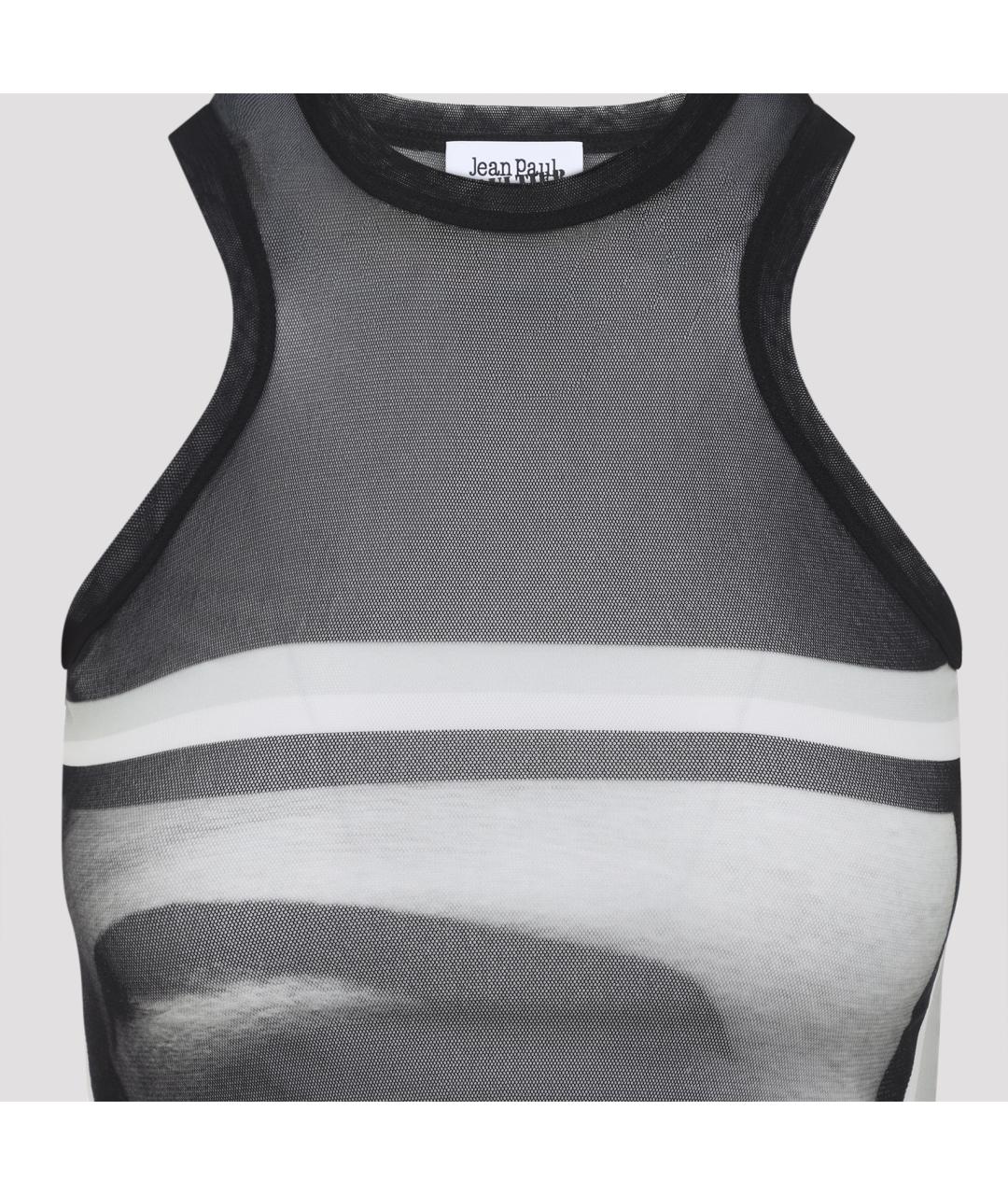 JEAN PAUL GAULTIER Мульти полиамидовое платье, фото 3