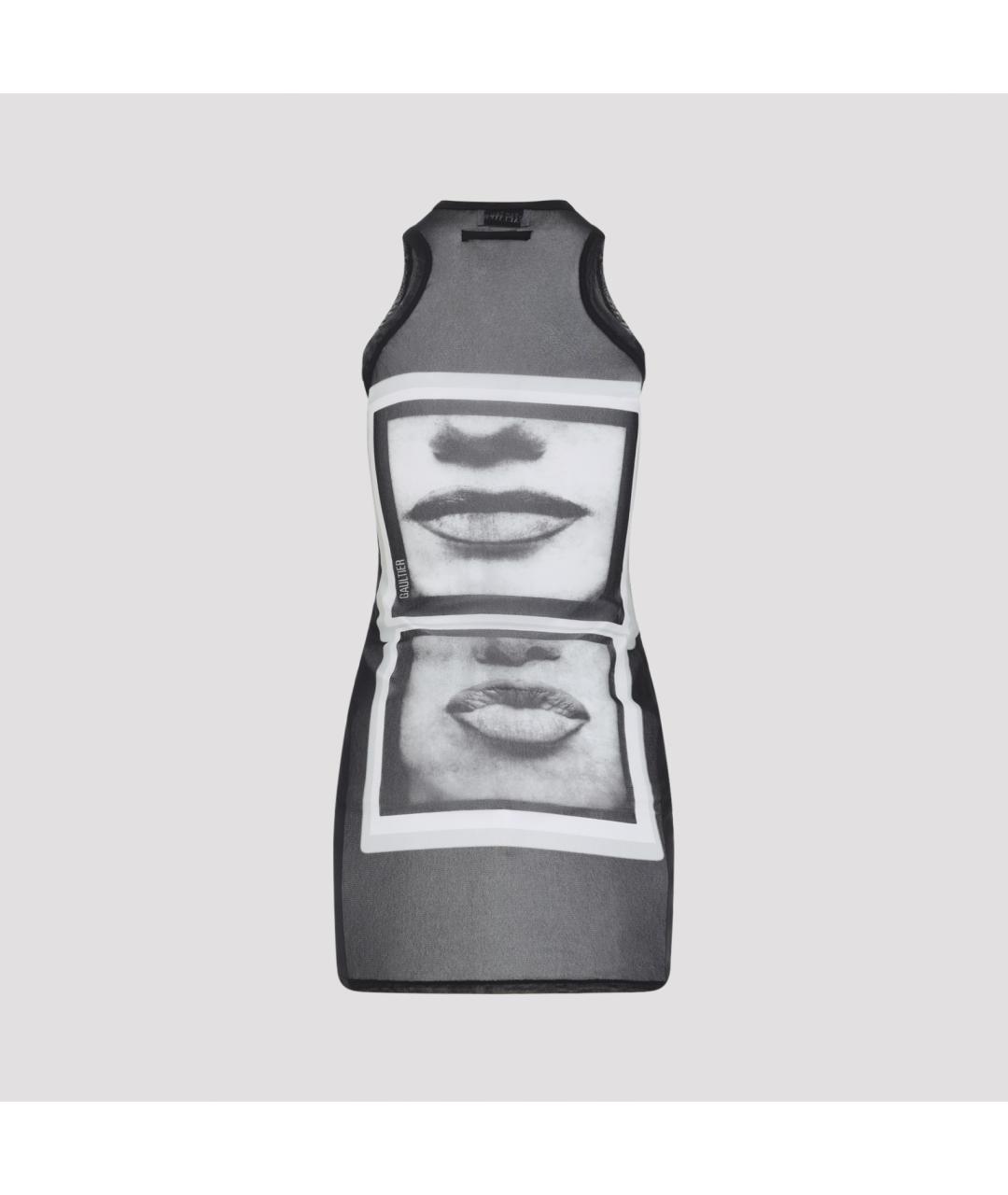 JEAN PAUL GAULTIER Мульти полиамидовое платье, фото 2