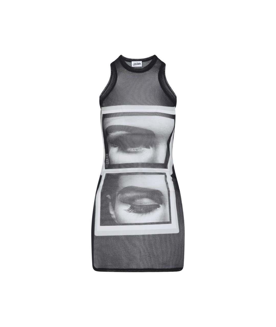 JEAN PAUL GAULTIER Мульти полиамидовое платье, фото 1