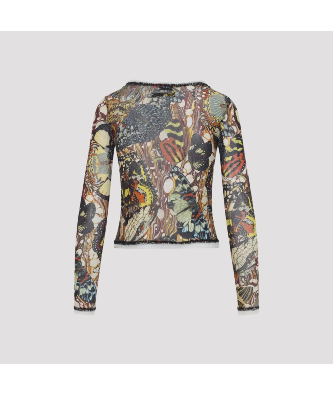 JEAN PAUL GAULTIER Мульти полиамидовый кардиган, фото 3