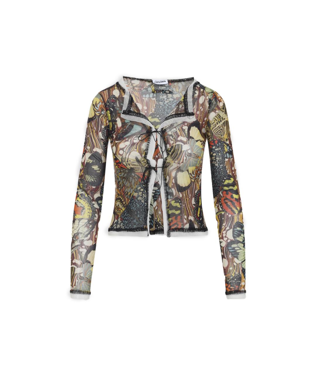 JEAN PAUL GAULTIER Мульти полиамидовый кардиган, фото 1