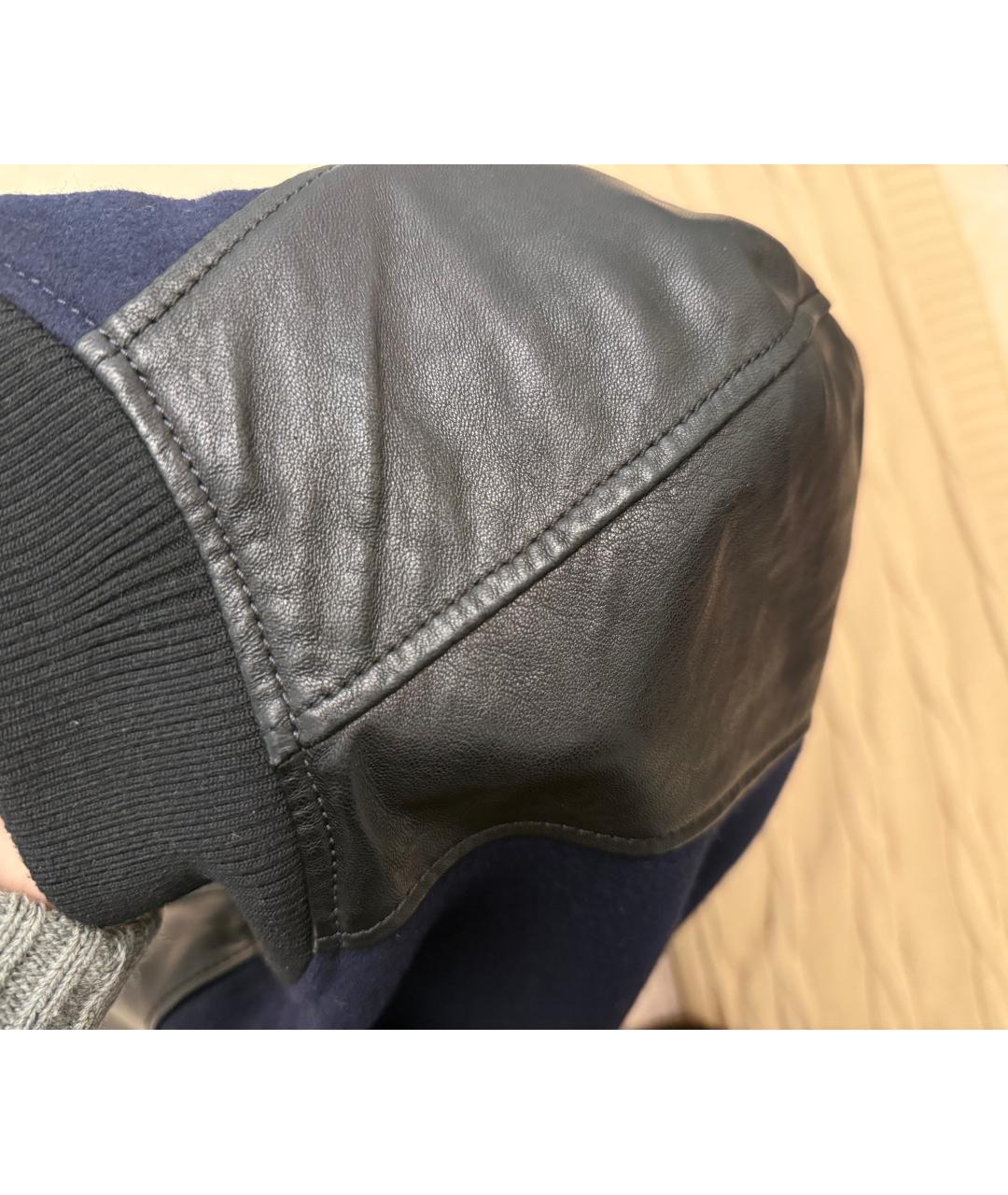 Ami Paris Синяя шерстяная куртка, фото 9