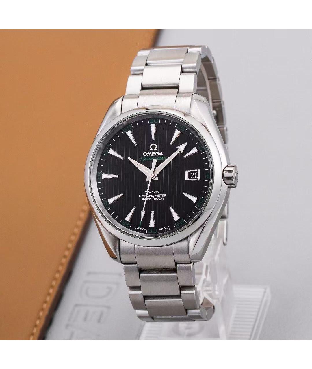 OMEGA Серебряные часы, фото 2