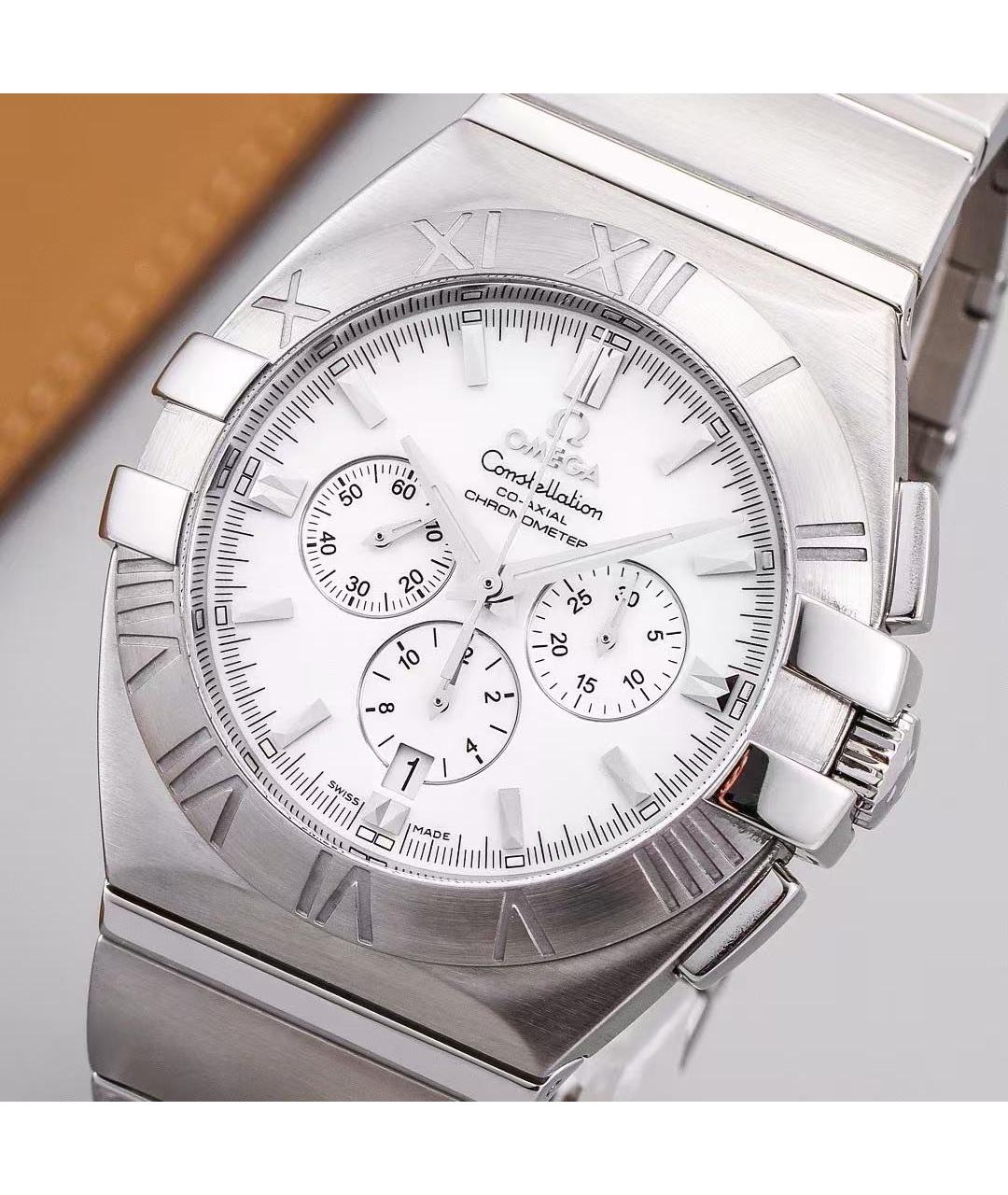 OMEGA Серебряные часы, фото 3