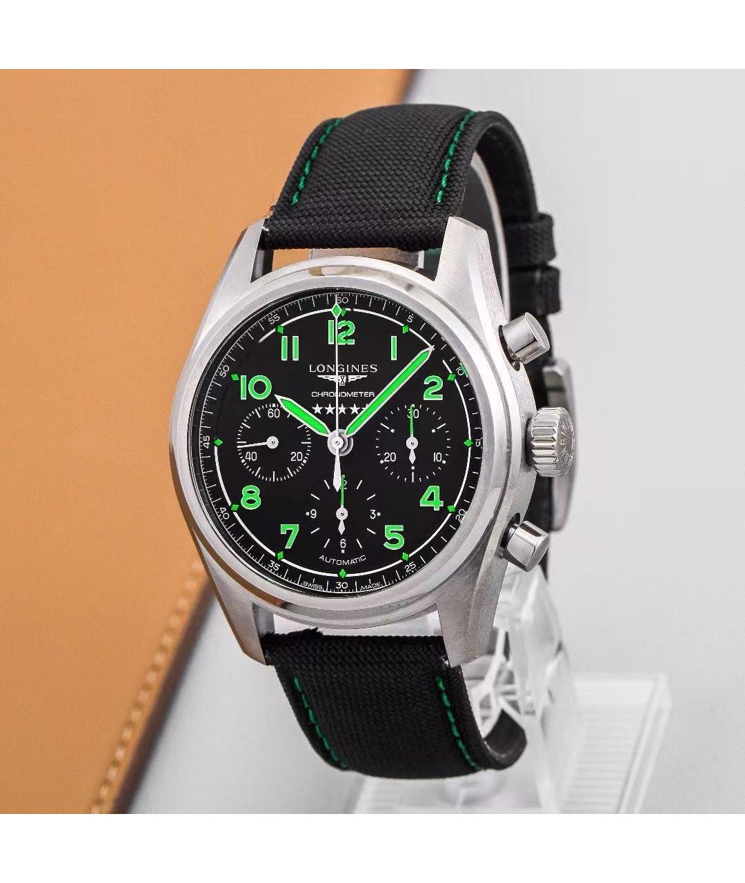 LONGINES Серебряные часы, фото 2